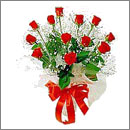 Bouquet of 11 red roses